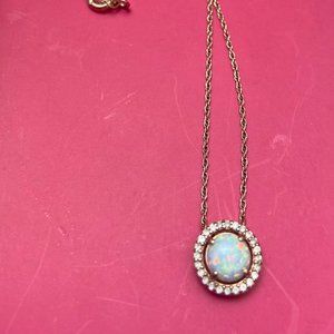 Opal necklace